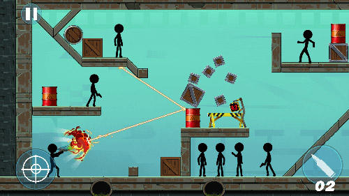 Gameplay of the Stick prisoner rescue for Android phone or tablet.