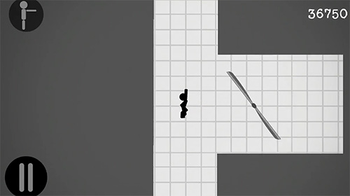 Gameplay of the Stickman 4: Turbo destruction for Android phone or tablet.