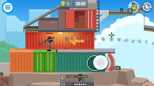 Gameplay of the Stickman combats for Android phone or tablet.