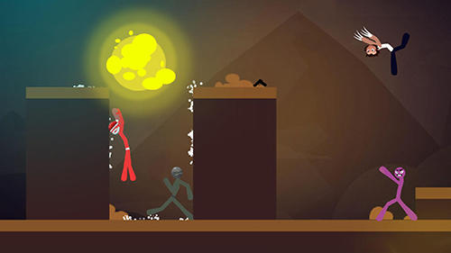 Gameplay of the Stickman fight: The game for Android phone or tablet.
