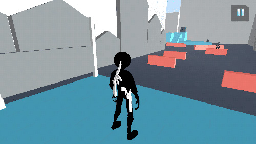 Gameplay of the Stickman shooter: Cover fire for Android phone or tablet.