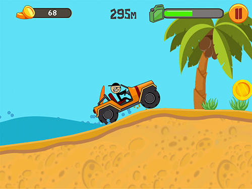 Gameplay of the Stickman surfer for Android phone or tablet.