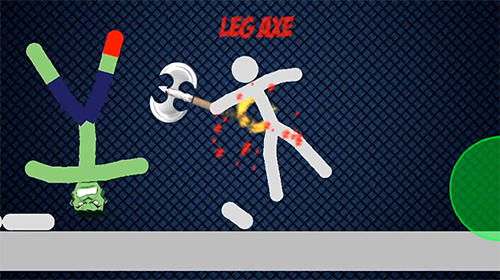 Gameplay of the Stickman warriors 4 online for Android phone or tablet.