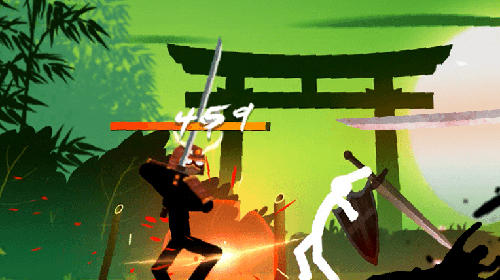 Gameplay of the Stickman weapon master for Android phone or tablet.