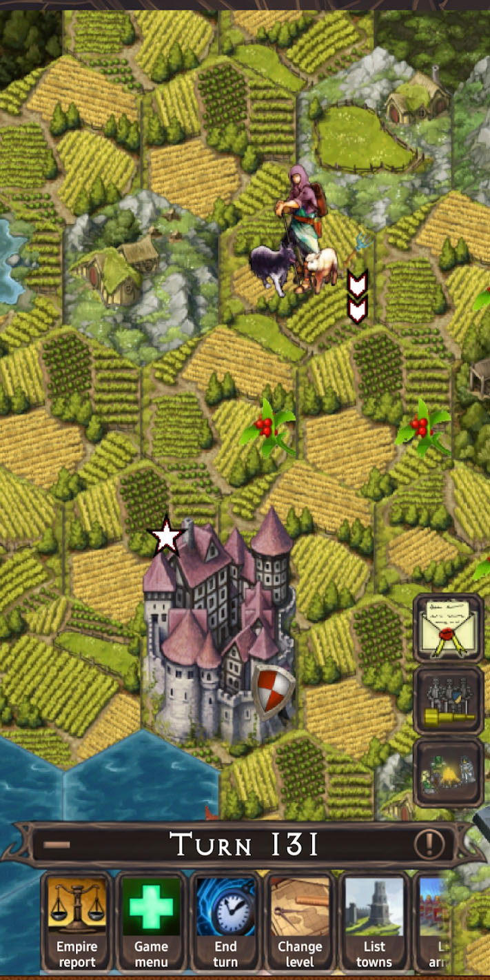 Gameplay of the Fate of an Empire - Age of War for Android phone or tablet.