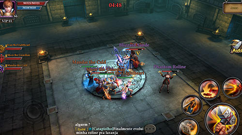 Gameplay of the Storm of sword 2 for Android phone or tablet.