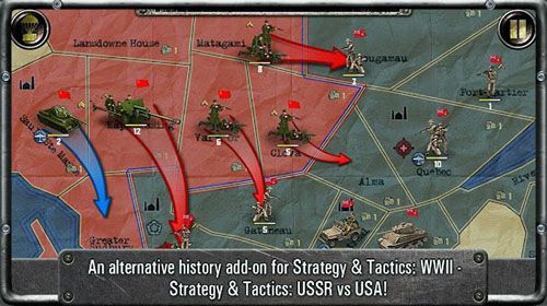 Full version of Android apk app Strategy and tactics: USSR vs USA for tablet and phone.