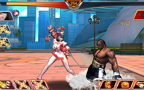 Gameplay of the Street heroes for Android phone or tablet.