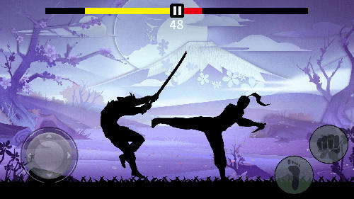 Gameplay of the Street shadow fighting champion for Android phone or tablet.