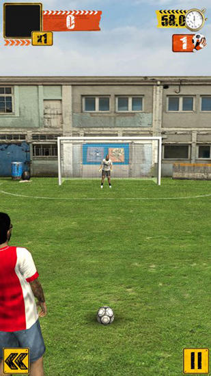 Full version of Android apk app Street soccer flick for tablet and phone.