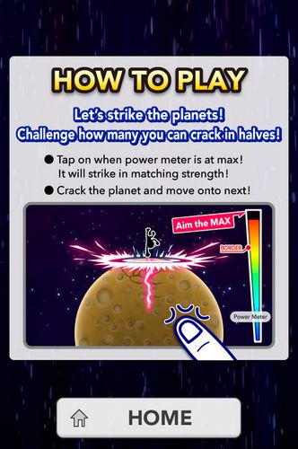 Full version of Android apk app Strike the planets! for tablet and phone.