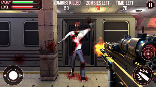 Full version of Android apk app Subway zombie attack 3D for tablet and phone.