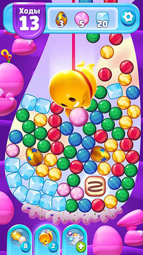 Gameplay of the Sugar blast for Android phone or tablet.