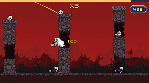 Gameplay of the Super dashy knight for Android phone or tablet.