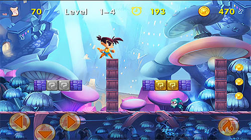 Gameplay of the Super saiyan world: Dragon boy for Android phone or tablet.