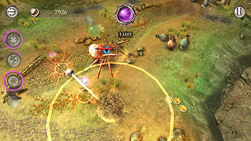 Gameplay of the Super smashball for Android phone or tablet.