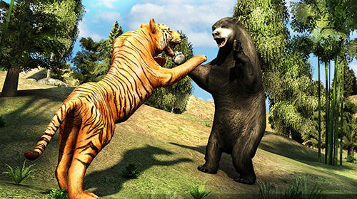 Gameplay of the Super tiger sim 2017 for Android phone or tablet.