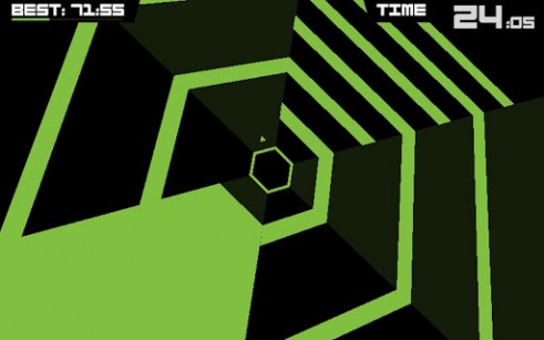 Full version of Android apk app Super hexagon for tablet and phone.