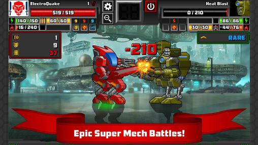 Full version of Android apk app Super mechs for tablet and phone.