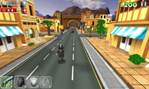 Full version of Android apk app Super spy cat. Rambo combat: Black x force for tablet and phone.