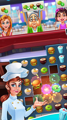 Gameplay of the Superstar chef for Android phone or tablet.