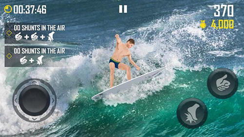 Gameplay of the Surfing master for Android phone or tablet.