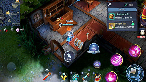 Gameplay of the Survival heroes for Android phone or tablet.