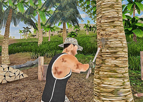 Gameplay of the Survival island warrior escape for Android phone or tablet.