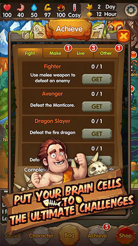 Full version of Android apk app Survival of primitive for tablet and phone.