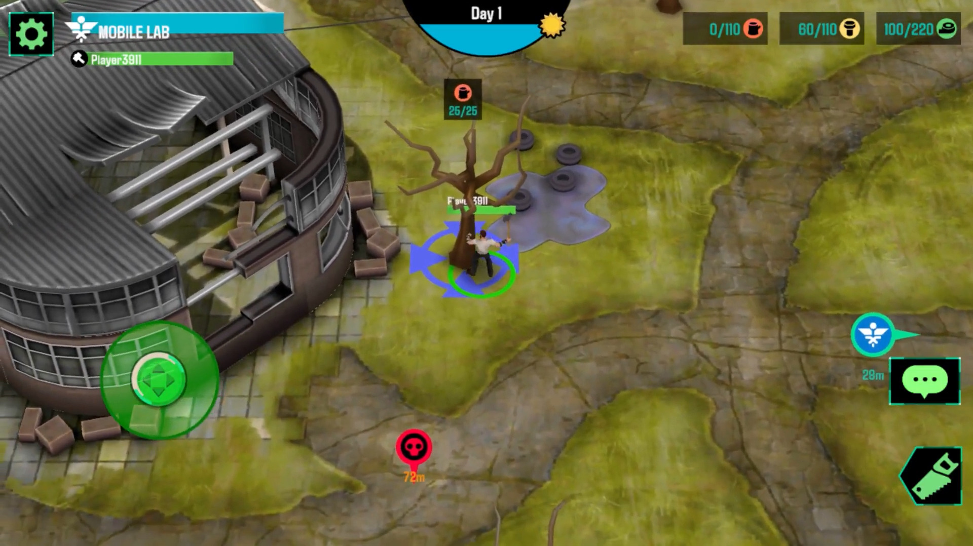 Gameplay of the Survive The Night for Android phone or tablet.