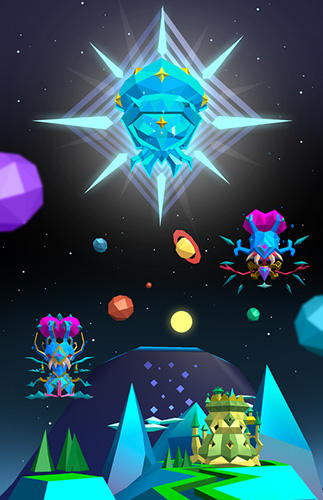 Gameplay of the Swarm simulator for Android phone or tablet.