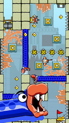 Gameplay of the Swing king and the temple of bling for Android phone or tablet.