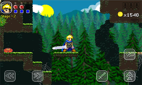 Gameplay of the Sword of dragon for Android phone or tablet.
