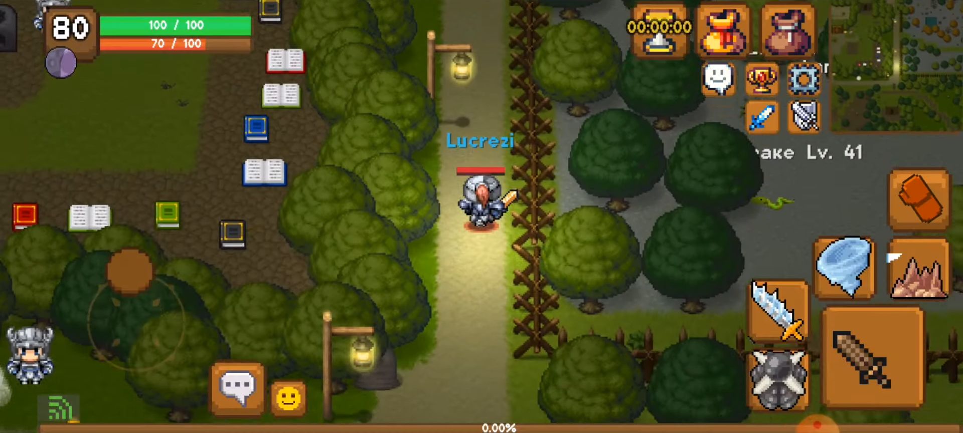 Gameplay of the Sword of Legacy Online MMORPG for Android phone or tablet.