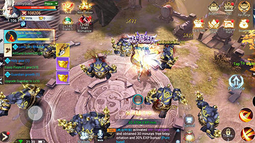 Gameplay of the Swords and summoners for Android phone or tablet.