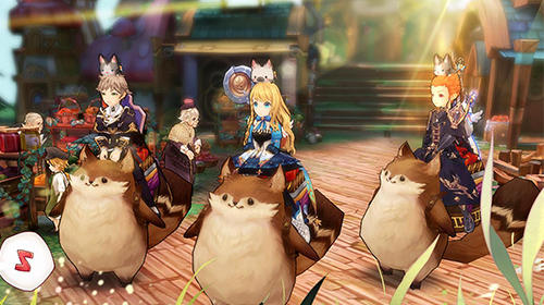 Gameplay of the Tales of wind for Android phone or tablet.