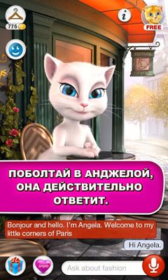 Full version of Android apk app Talking Angela for tablet and phone.