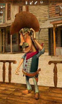 Full version of Android apk app Talking Cowboy for tablet and phone.