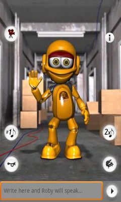 Full version of Android apk app Talking Roby the Robot for tablet and phone.