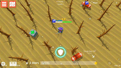 Gameplay of the Tank party! for Android phone or tablet.