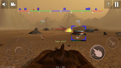Full version of Android apk app Tank combat: Future battles for tablet and phone.