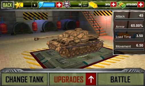 Full version of Android apk app Tank strike: Battle of tanks 3D for tablet and phone.