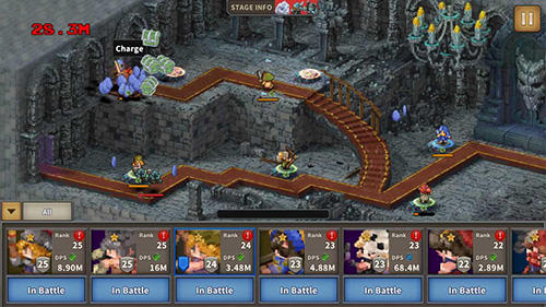 Gameplay of the Tap defenders for Android phone or tablet.