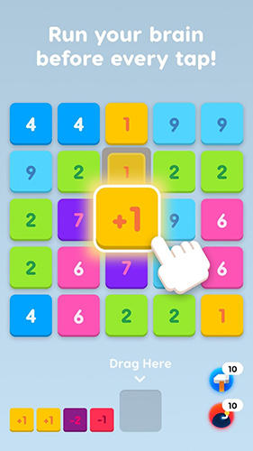 Gameplay of the Tap tap number for Android phone or tablet.