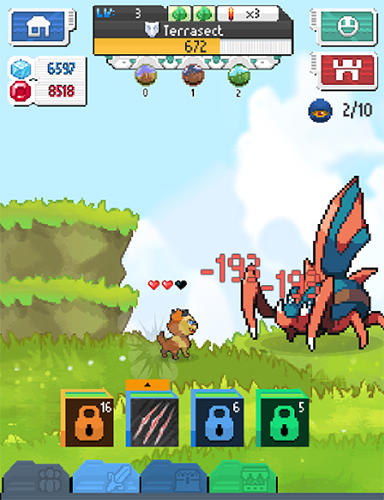 Gameplay of the Tapcreo for Android phone or tablet.