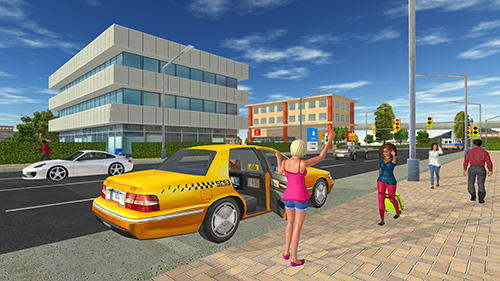Gameplay of the Taxi game 2 for Android phone or tablet.