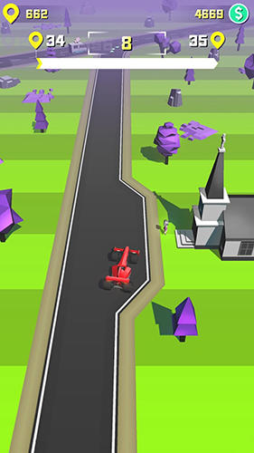 Gameplay of the Taxi run for Android phone or tablet.