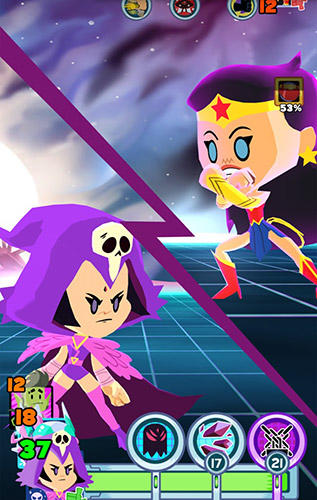 Gameplay of the Teen titans go figure! for Android phone or tablet.