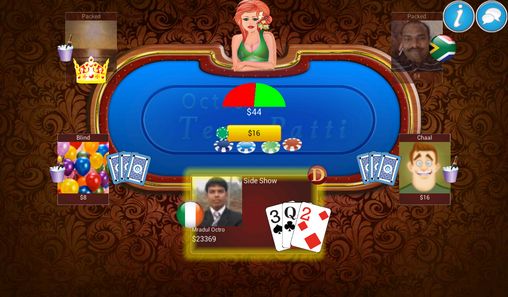Full version of Android apk app Teen Patti: Indian poker for tablet and phone.