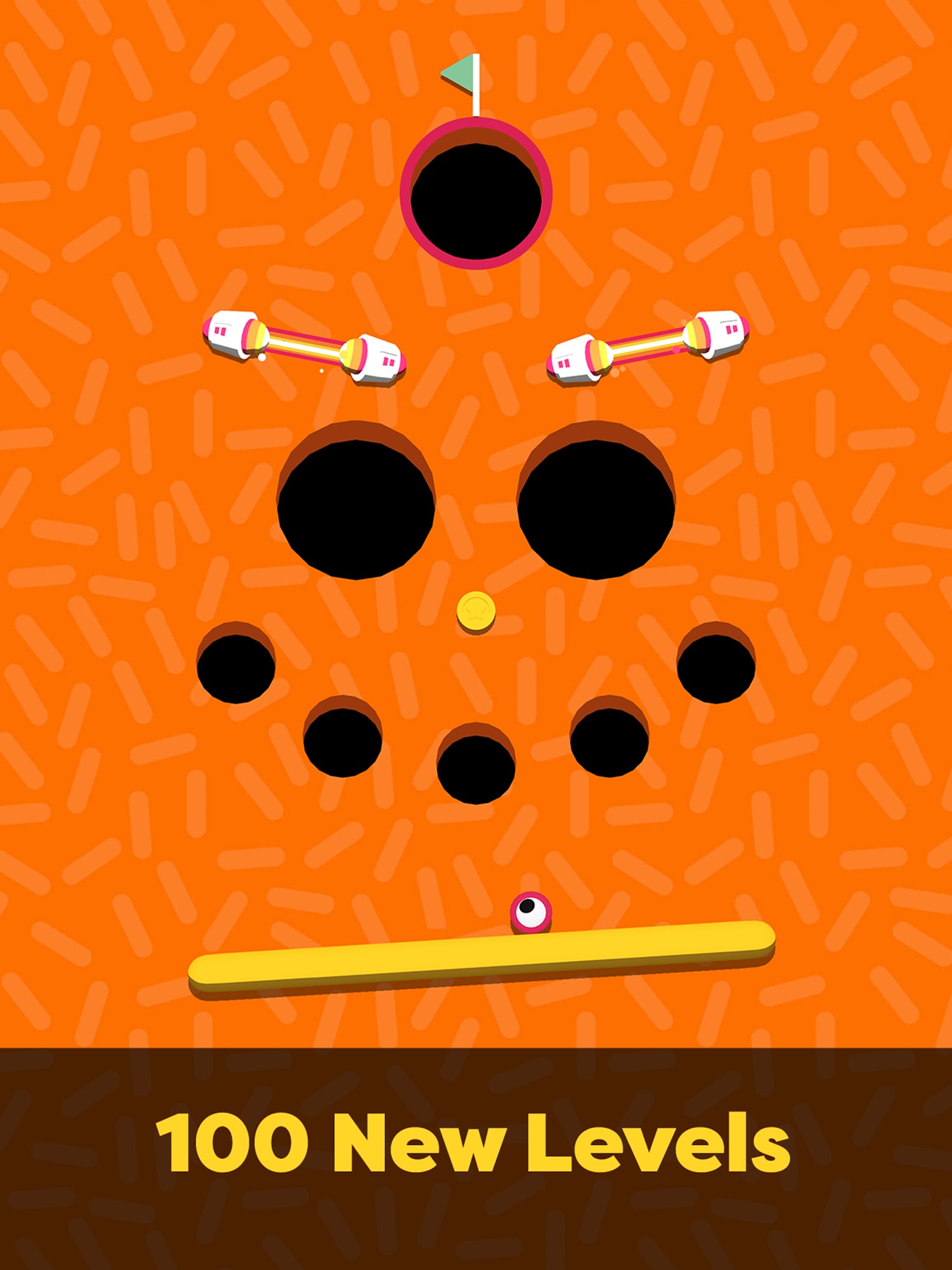 Gameplay of the Teeter Up: Remastered for Android phone or tablet.
